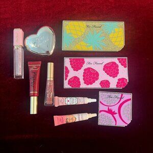 Beautiful Too Faced Lot of Makeup, used and new (2527)